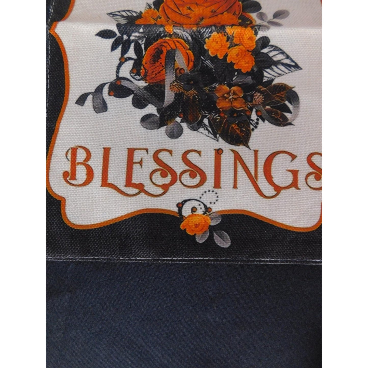Samhain Blessings Garden Flag Halloween Fall Outdoor Banner Autumn Pagan Wicca