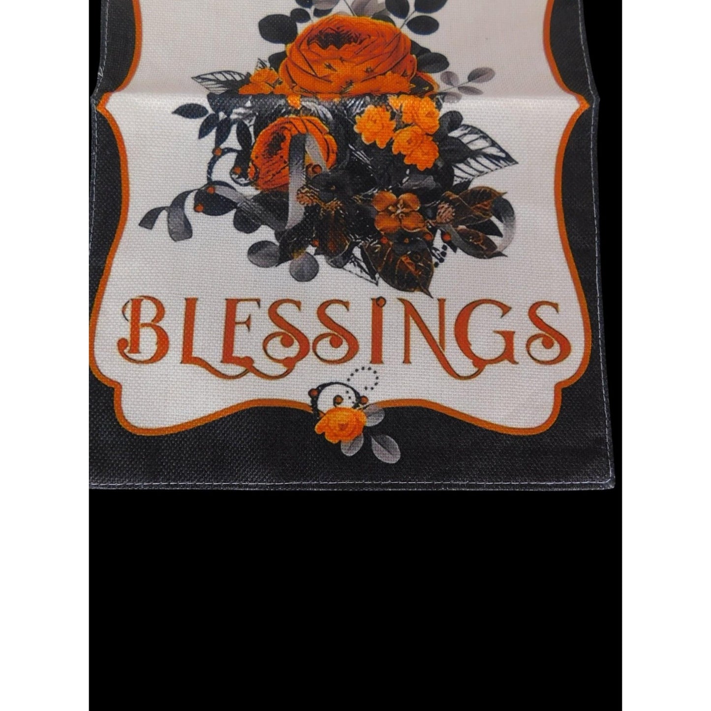 Samhain Blessings Garden Flag Halloween Fall Outdoor Banner Autumn Pagan Wicca