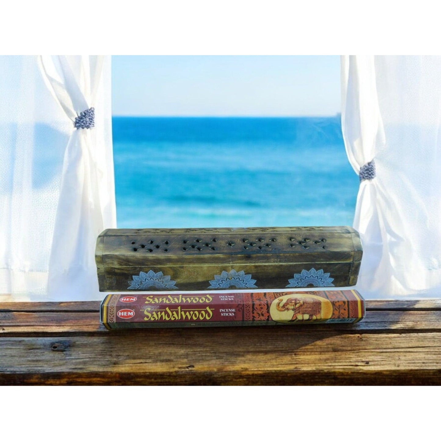 HEM Santal Wood 20 bâtons d'encens Parfum d'aromathérapie