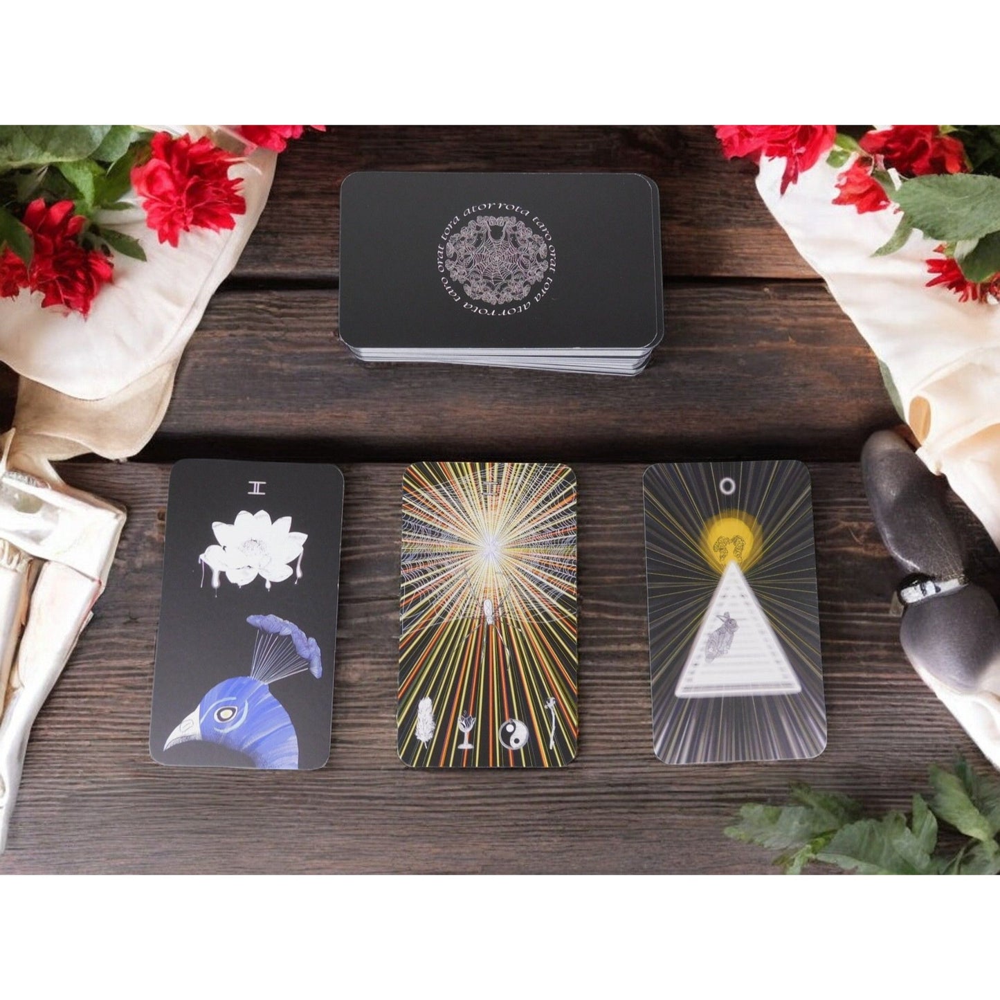 The Sacred Web Tarot by Jannie Bui Brown, Complete Deck and Guidebook NEW