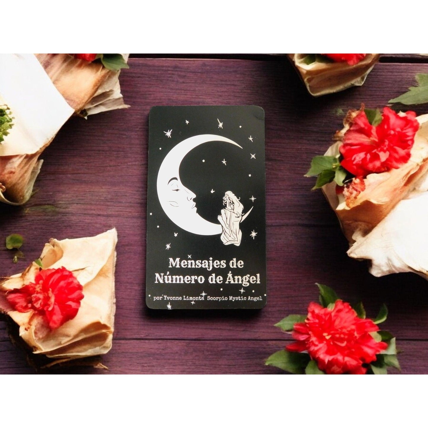 Jeu de cartes de tarot Mensajes De Número De Ángel en chiffres d'anges espagnols