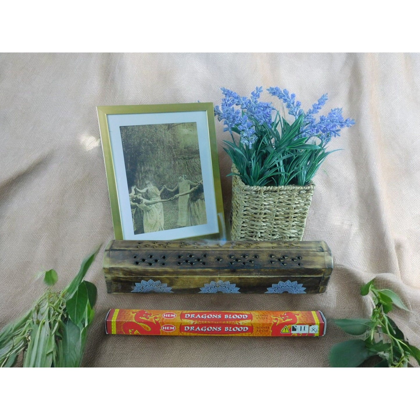 HEM Dragons Blood 20 bâtons d'encens Relaxation Méditation