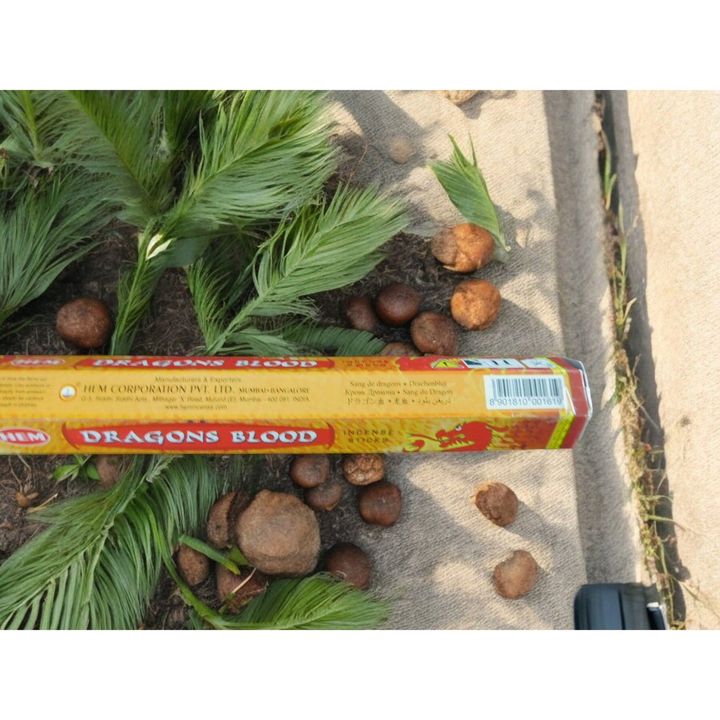 HEM Dragons Blood 20 bâtons d'encens Relaxation Méditation