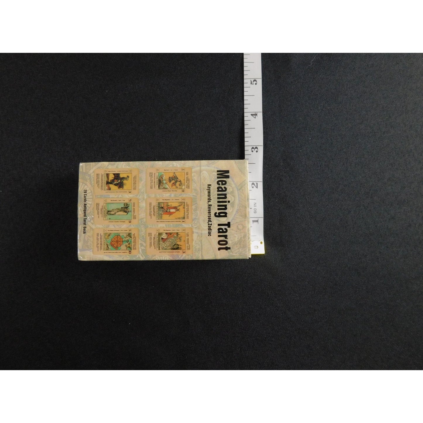 Signification du Tarot Jeu de Tarot Antique 78 Cartes de Tarot Sorcière Païenne Wiccan Divination