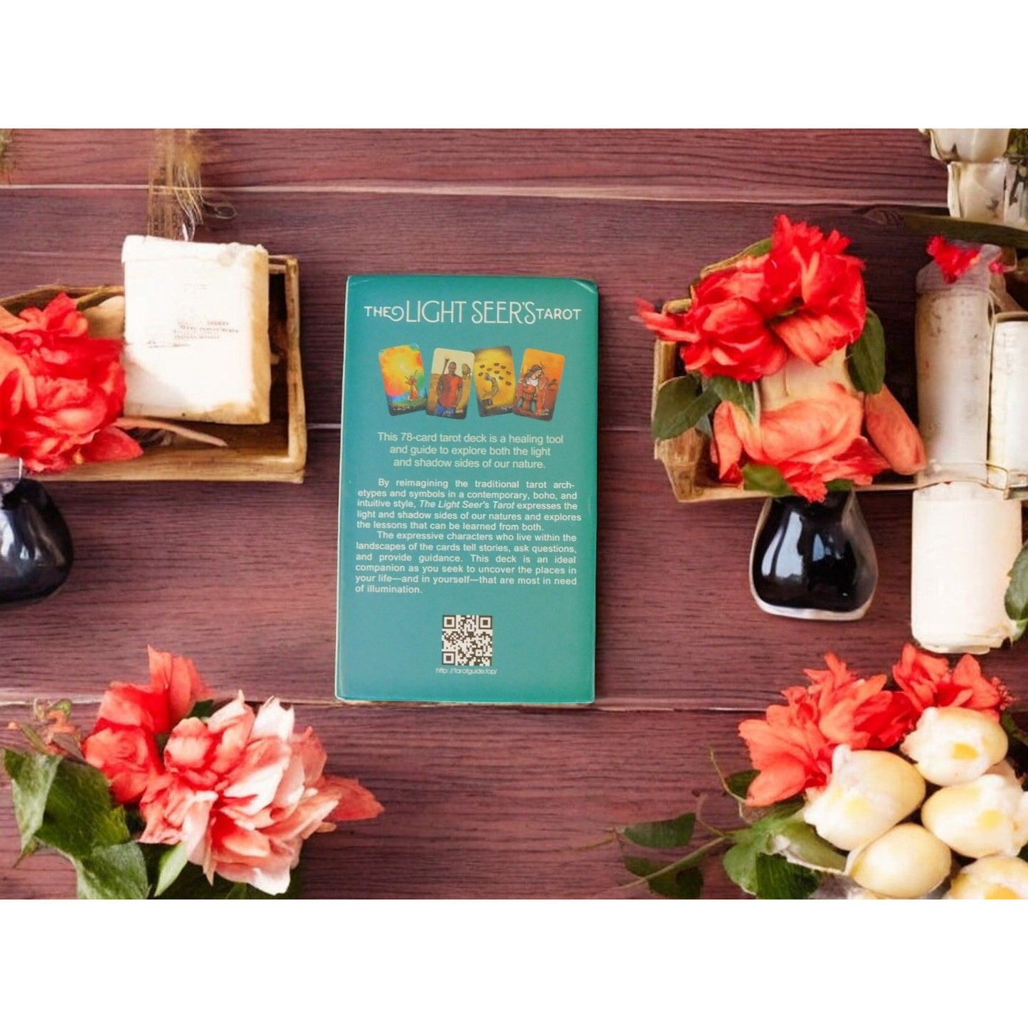 Le jeu de tarot Light Seers 78 cartes Outil de guérison pour explorer les aspects lumineux et ombragés de soi
