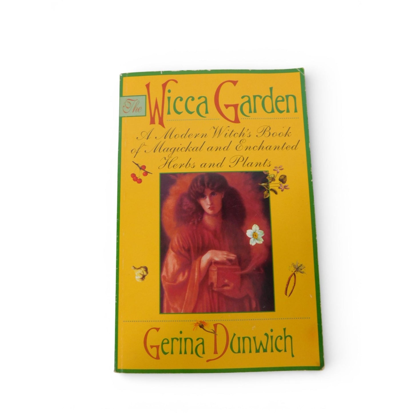 The Wicca Garden Gerina Dunwich Vintage Paperback Witchcraft Herbs