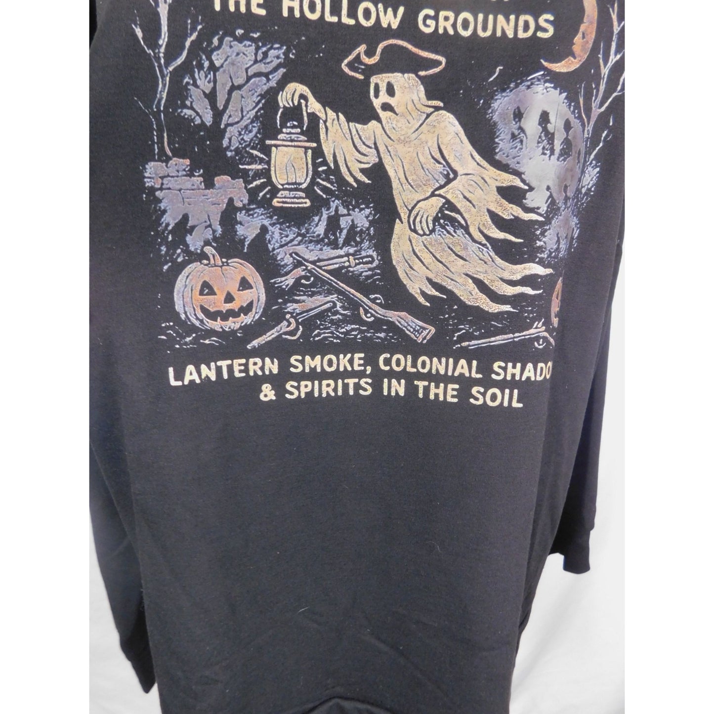 Virginia Ghost Sweatshirt XL Colonial Witchcore Gothic New