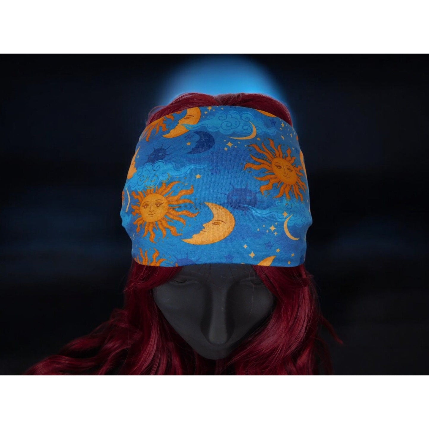 Sun and Moon Celestial Headband Boho Festival Hippie Aesthetic