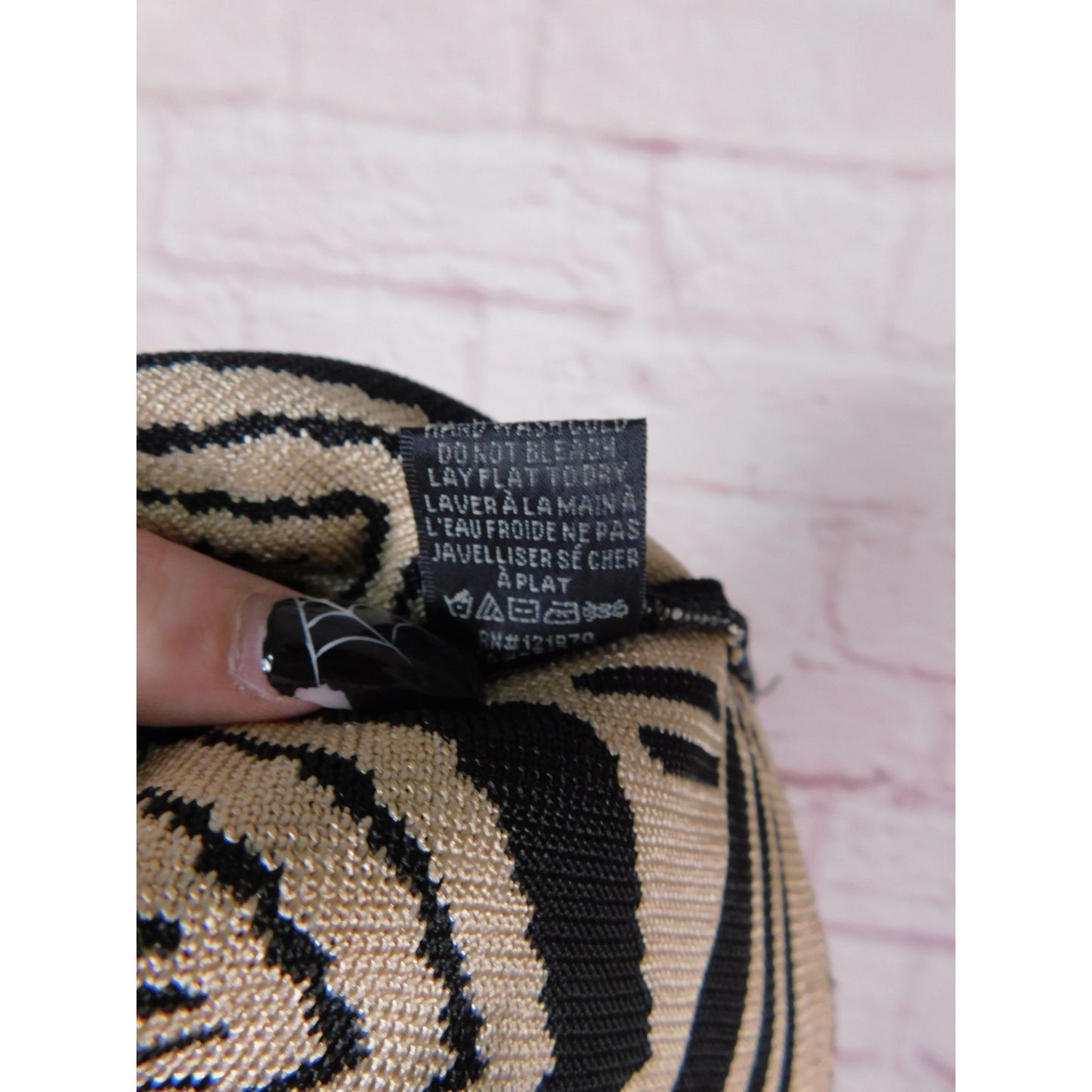 Jealous Tomato Black Tan Dress Size Small Knit Geometric Tribal Style