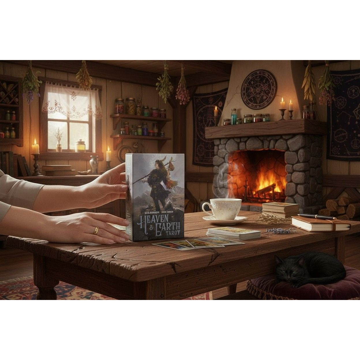 Heaven & Earth Tarot Deck Guidebook Jack Sephiroth Celestial