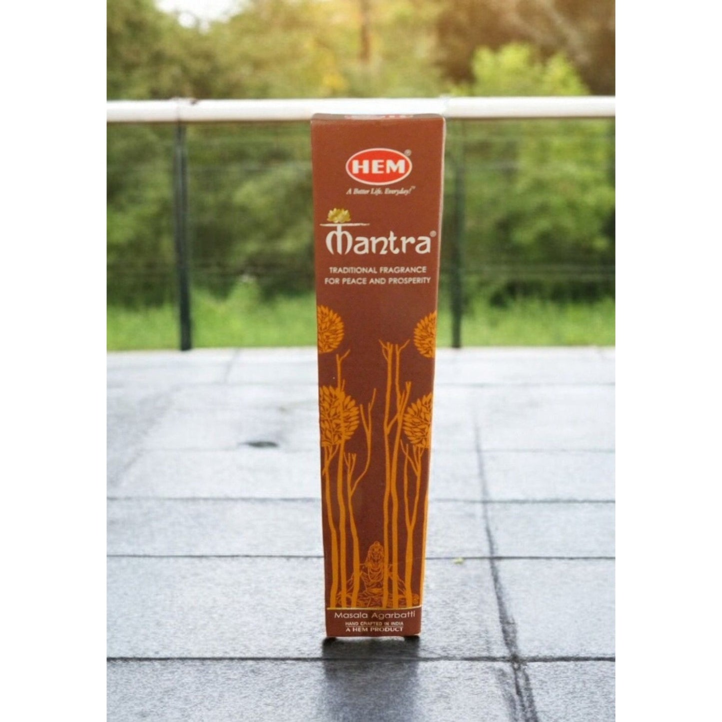 HEM Mantra Traditional Fragrance Incense Sticks For Peace & Prosperity