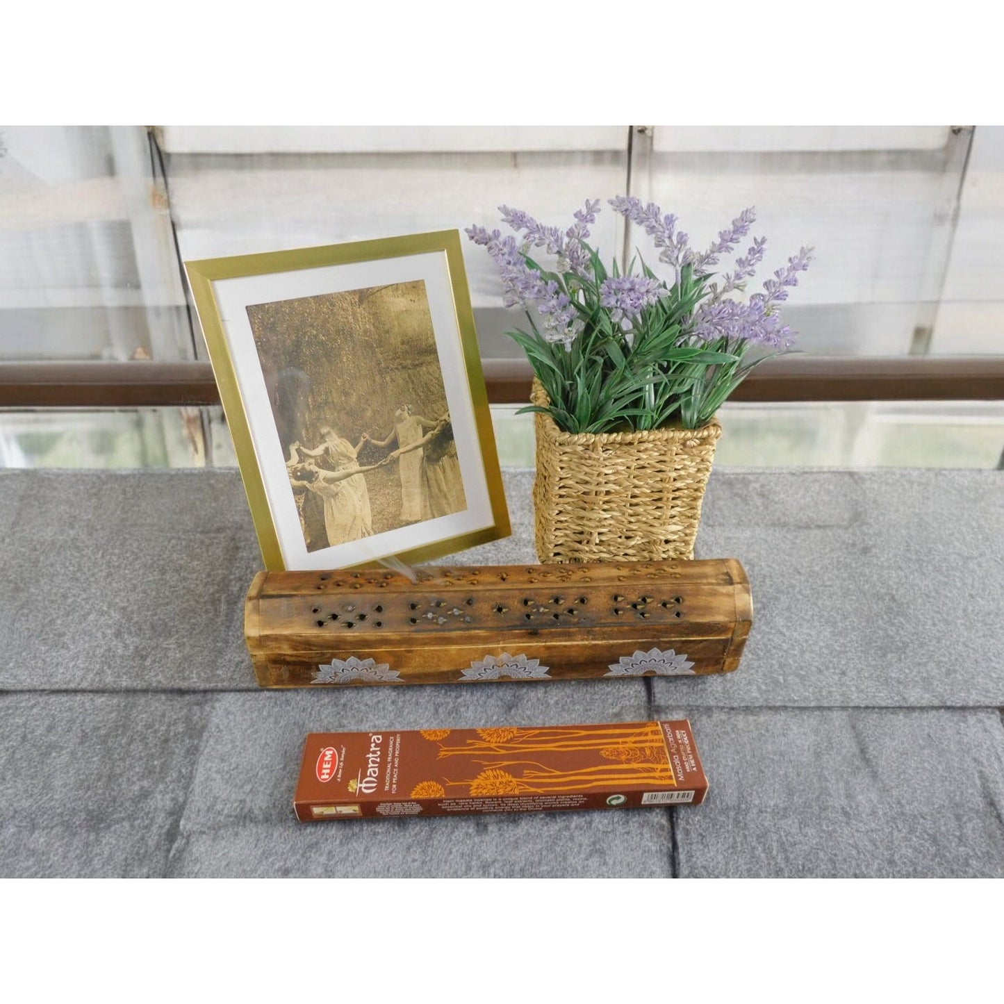 HEM Mantra Traditional Fragrance Incense Sticks For Peace & Prosperity