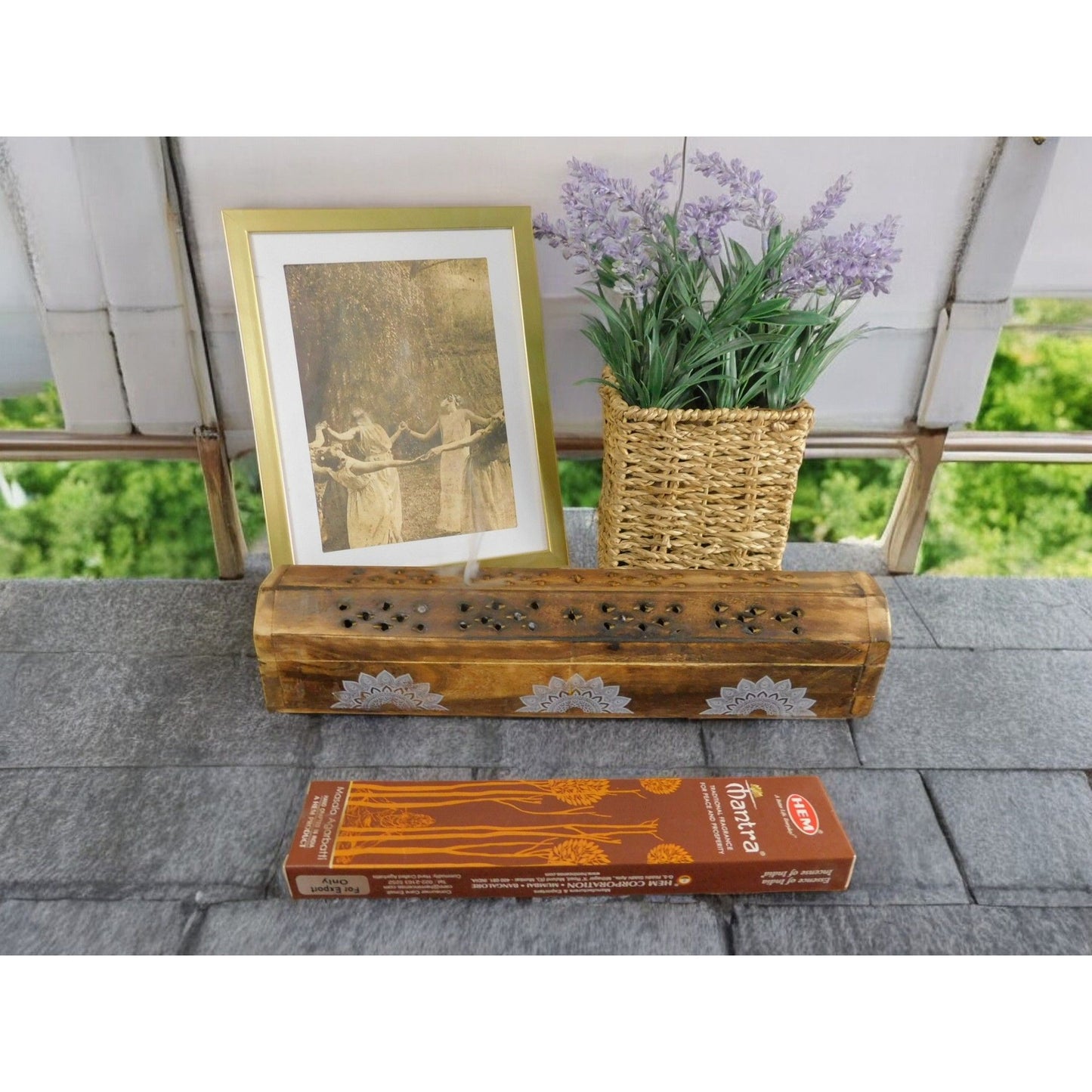 HEM Mantra Traditional Fragrance Incense Sticks For Peace & Prosperity