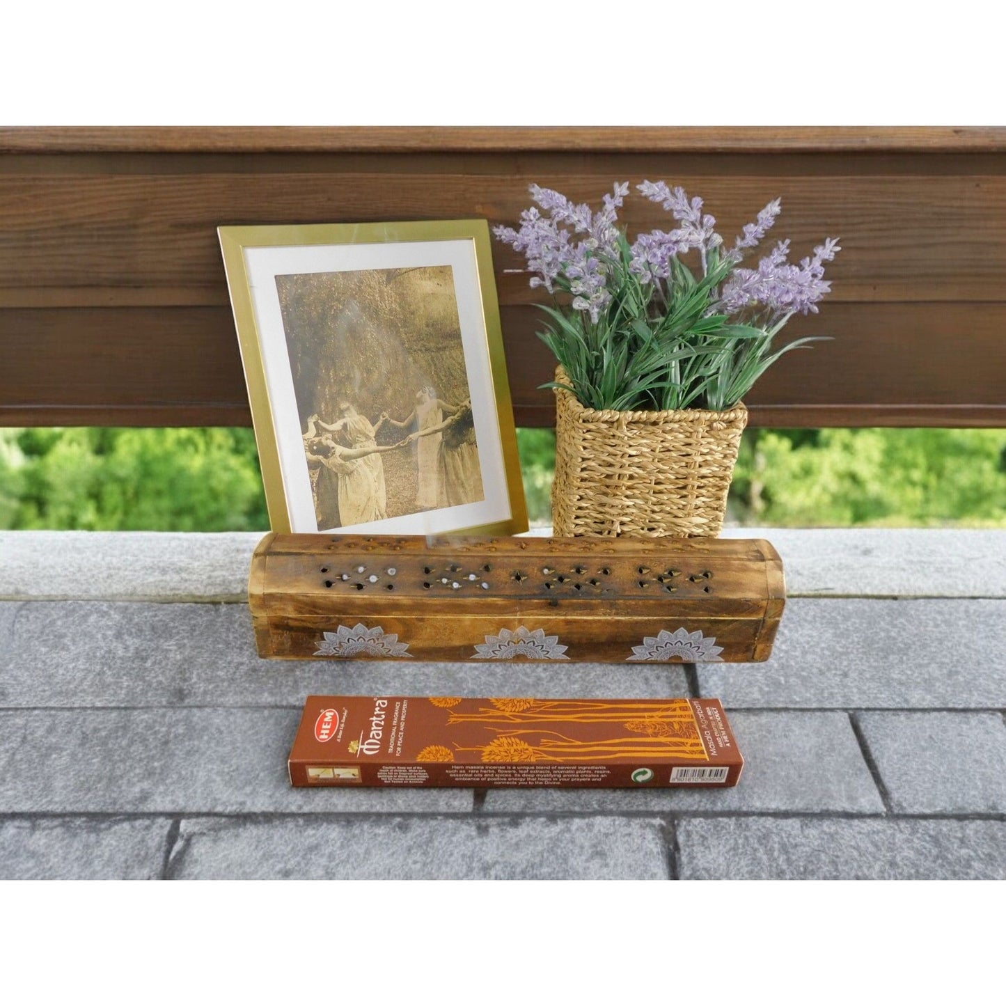 HEM Mantra Traditional Fragrance Incense Sticks For Peace & Prosperity