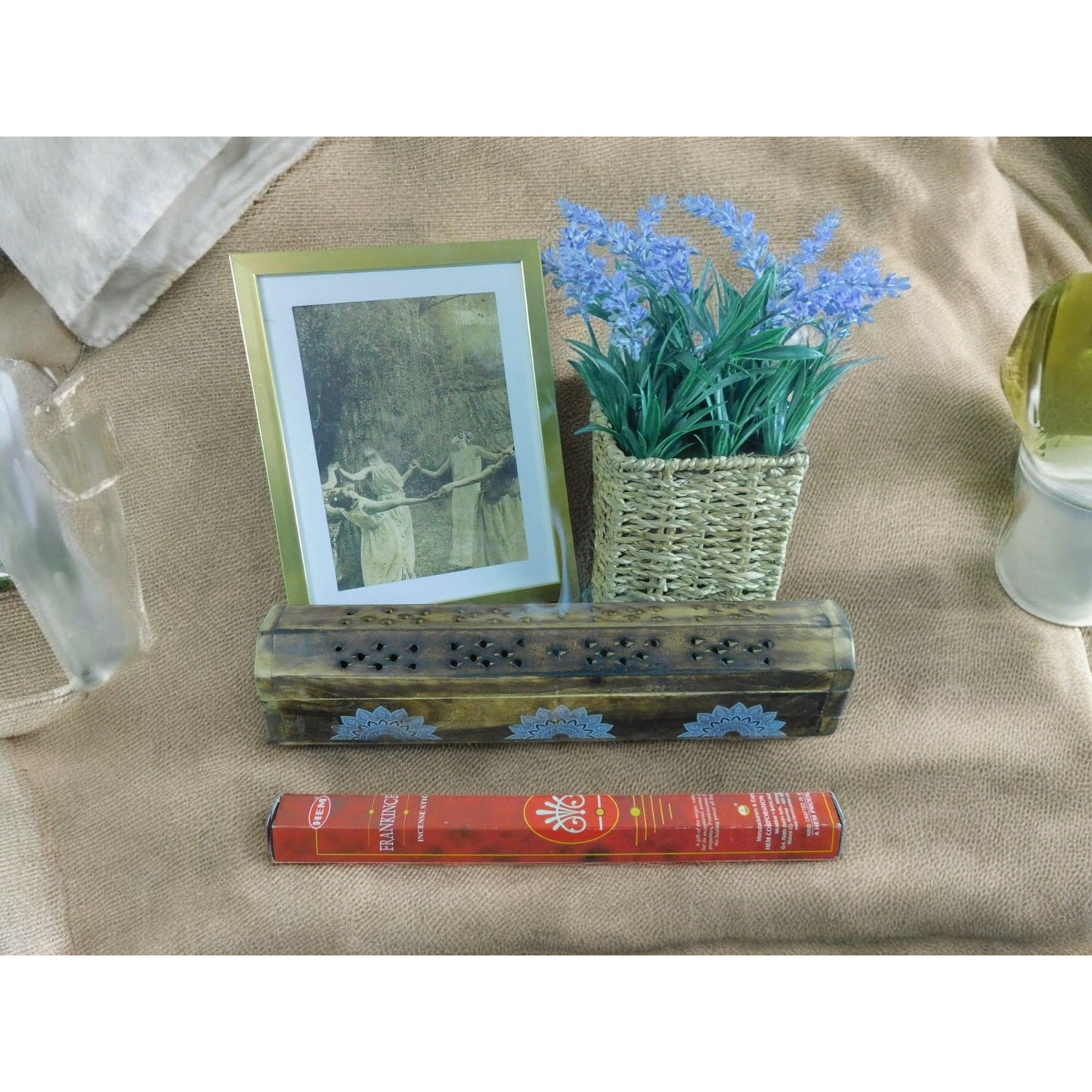 Encens HEM 20 bâtons d'encens Bonheur aromatique pour la relaxation et la méditation