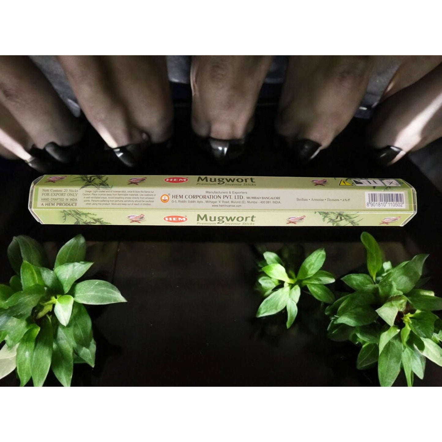 HEM Mugwort Incense Sticks Witchy Aromatherapy Meditation Ritual