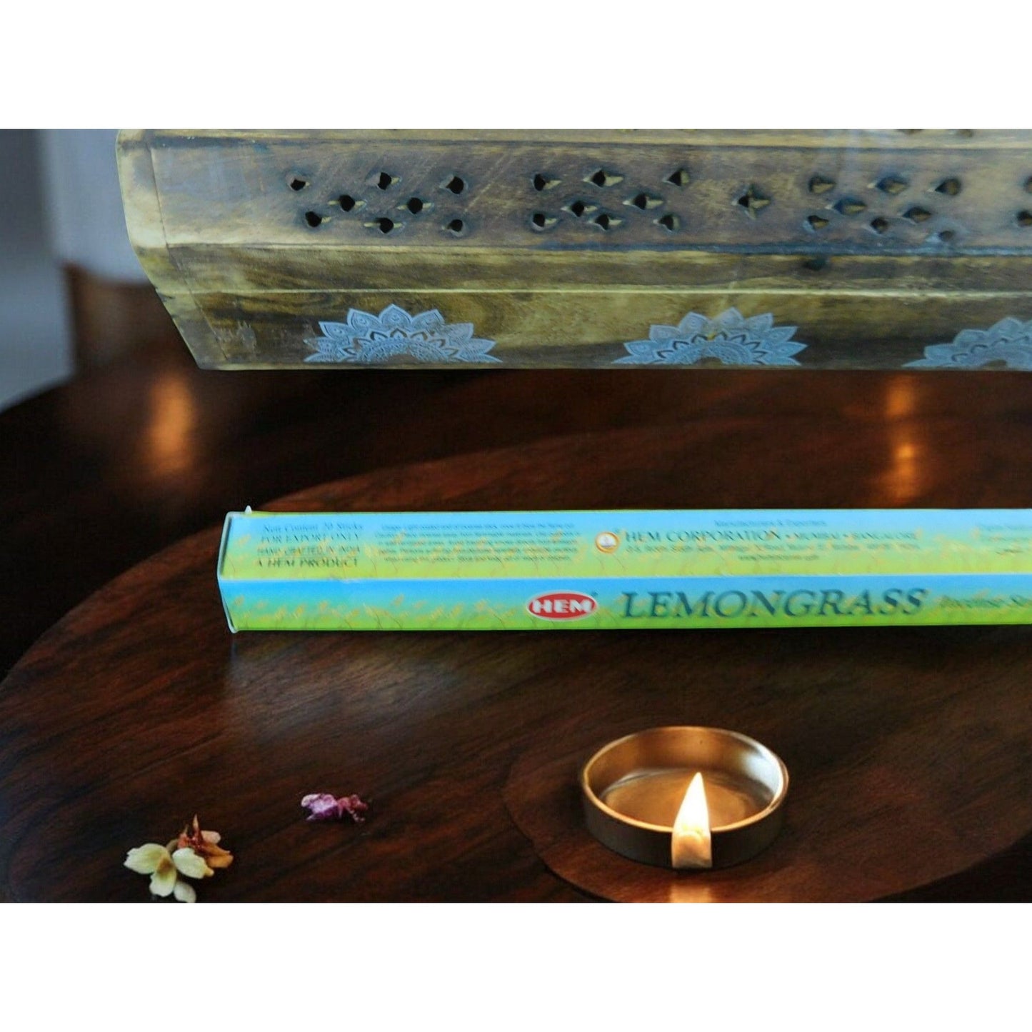 HEM Citronnelle 20 Bâtonnets d'encens Aromatique et apaisant Relaxation Méditation