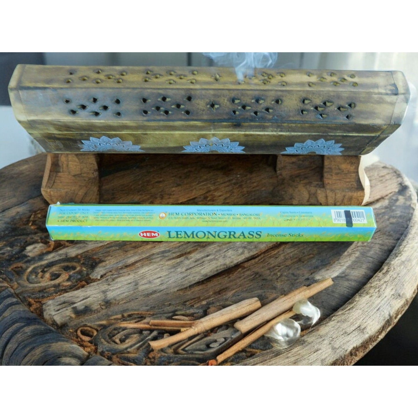 HEM Citronnelle 20 Bâtonnets d'encens Aromatique et apaisant Relaxation Méditation