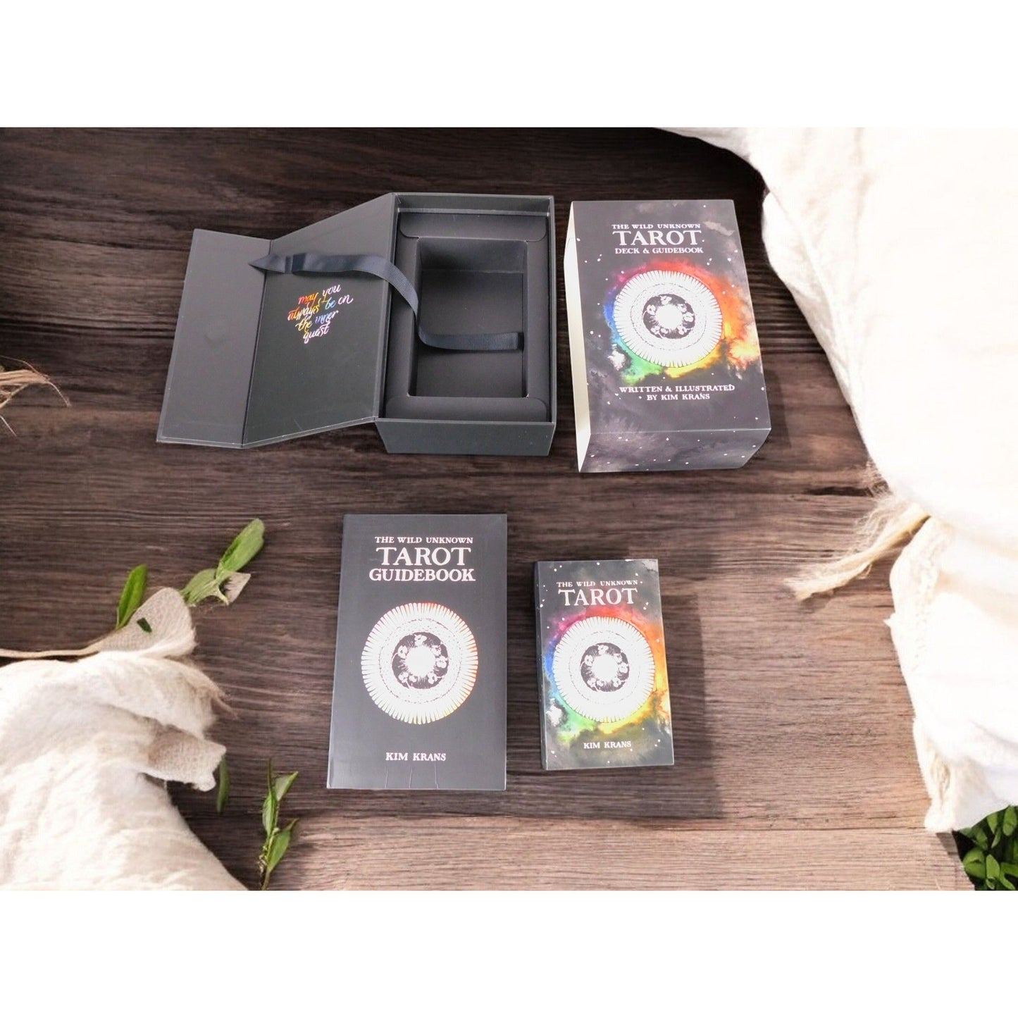 The Wild Unknown Tarot Deck & Guidebook by Kim Krans, New