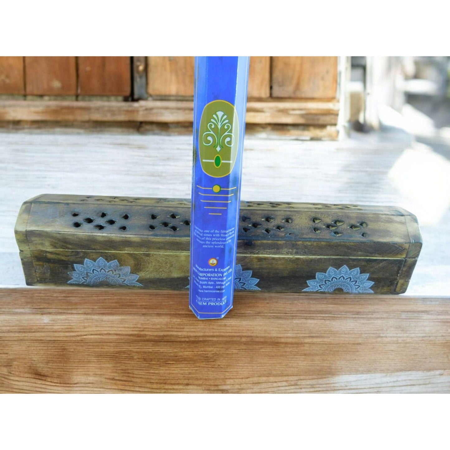 Bâtonnets d'encens HEM Myrrhe 20 bâtons pour la méditation et l'aromathérapie