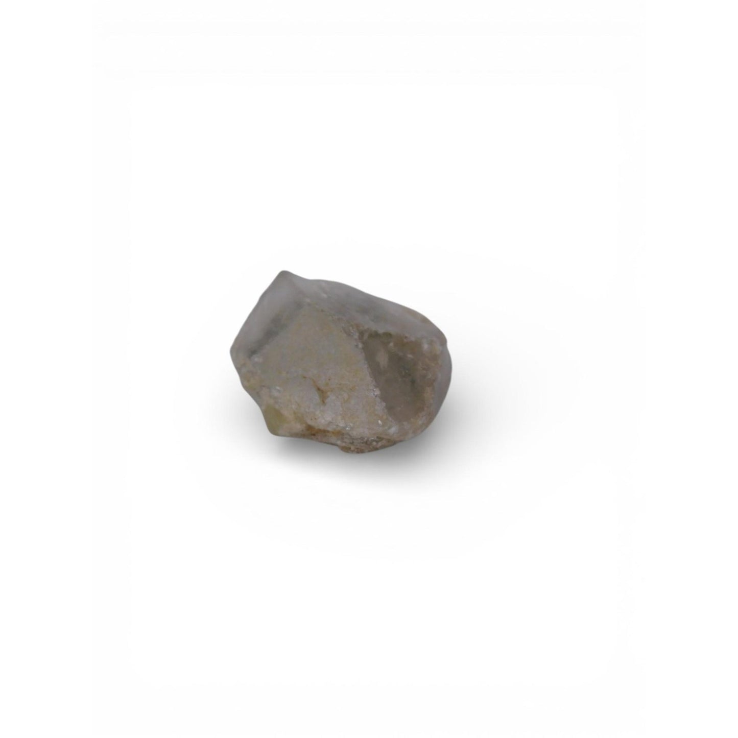 Small Natural Quartz Crystal Raw Stone Witchy Altar Decor 0.10oz Gray Matrix