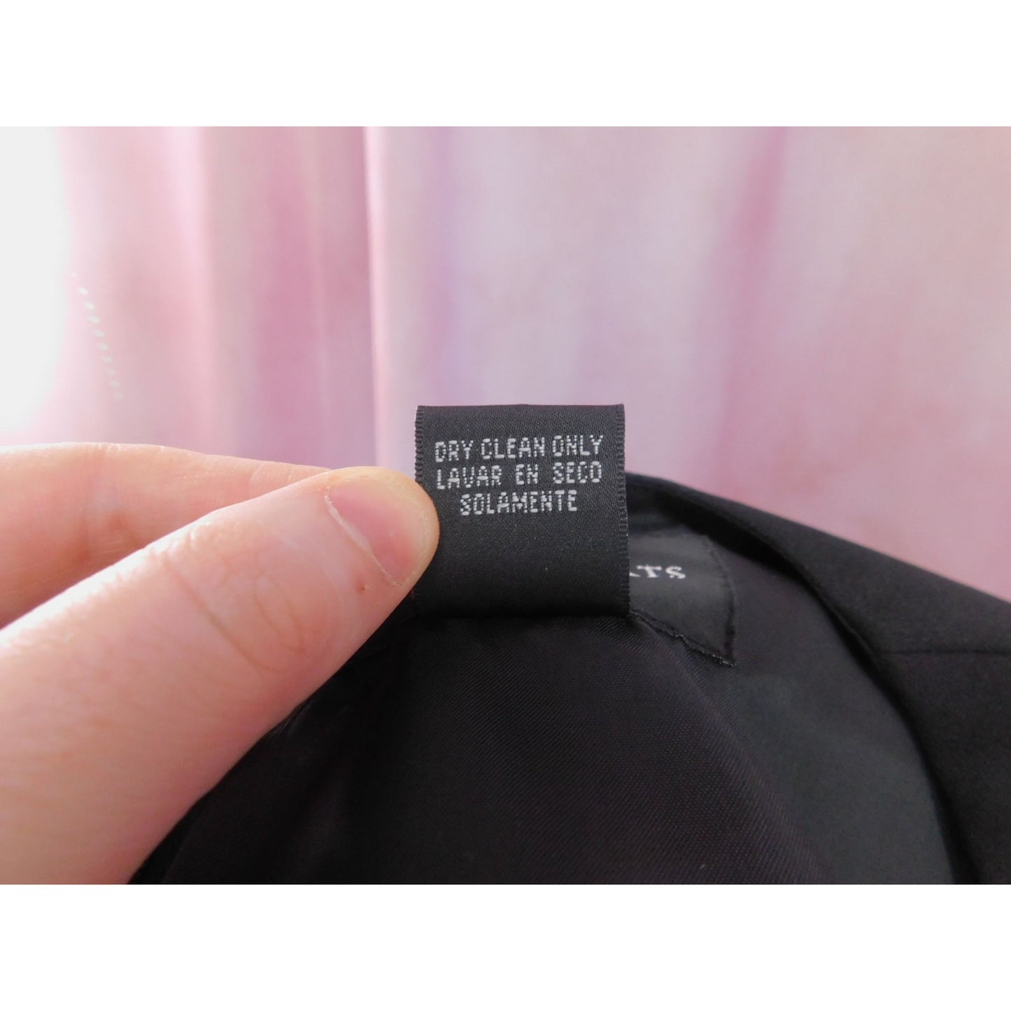 Robe trapèze brodée de perles sans manches de John Roberts, noire, doublée, taille 10