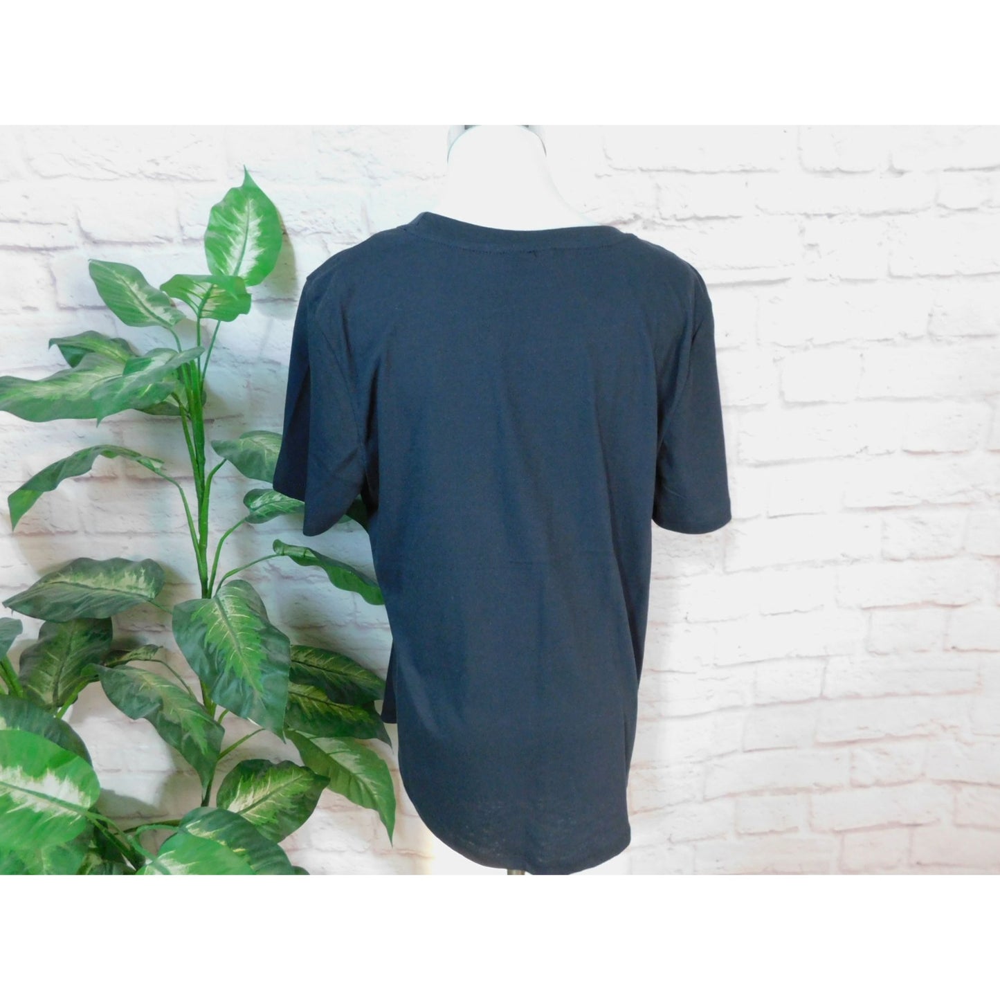 T-shirt graphique Kristen Nicole Free Your Mind pour femme, noir, taille XL, NWT