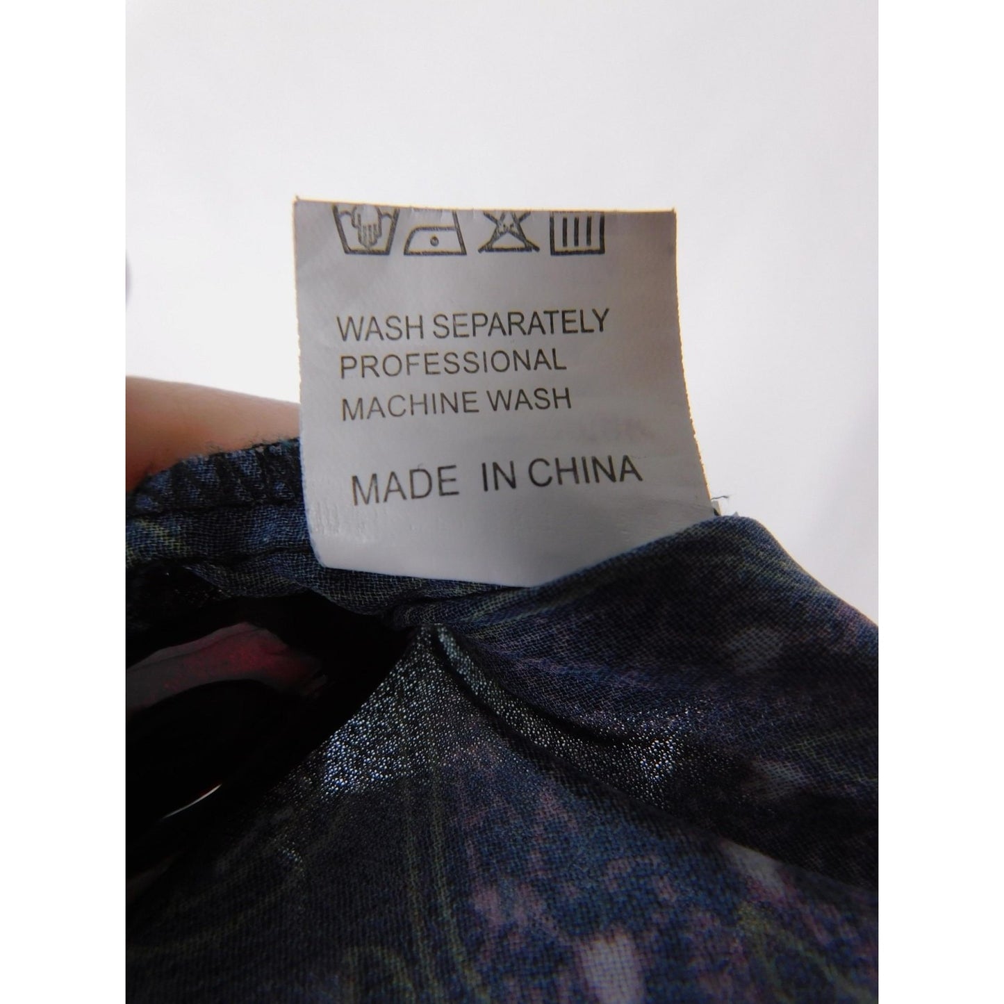 Boho Floral Paisley Kimono Sheer Cardigan Navy Black L