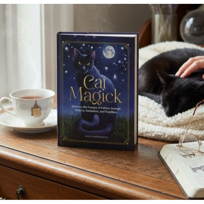 Cat Magick: Harness The Powers Of Felines By Rieka Moonsong New