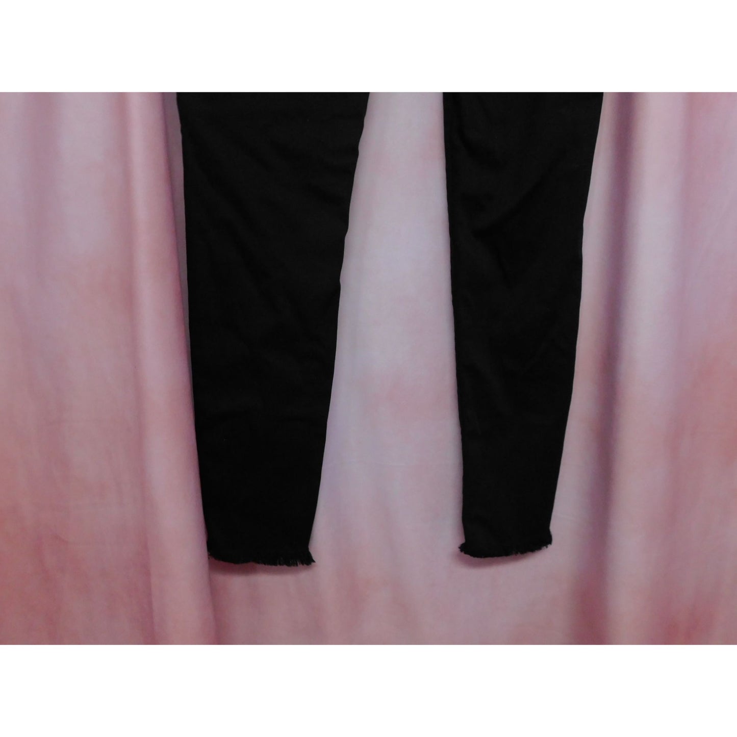 Jean skinny en denim à ourlet brut DL1961 pour femme, taille 27, noir