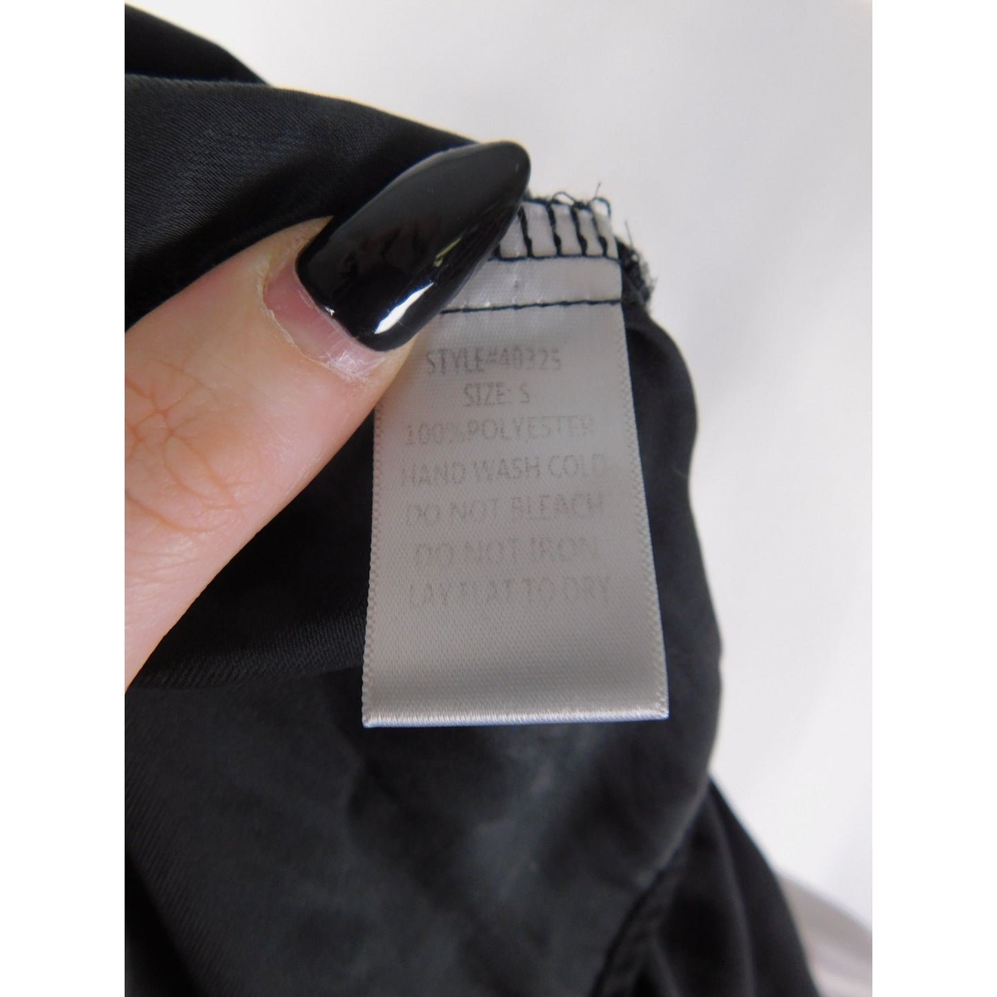 Grade & Gather S Black Peplum Blouse Romantic Gothic Witchcore V-Neck