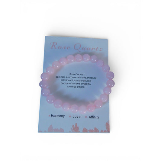 Rose Quartz Love & Harmony Intention Bracelet
