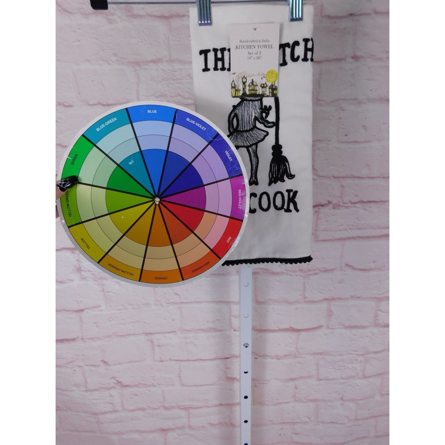 This Witch Can Cook Cotton Kitchen Towel Set Witchy Decor NWT 18x28