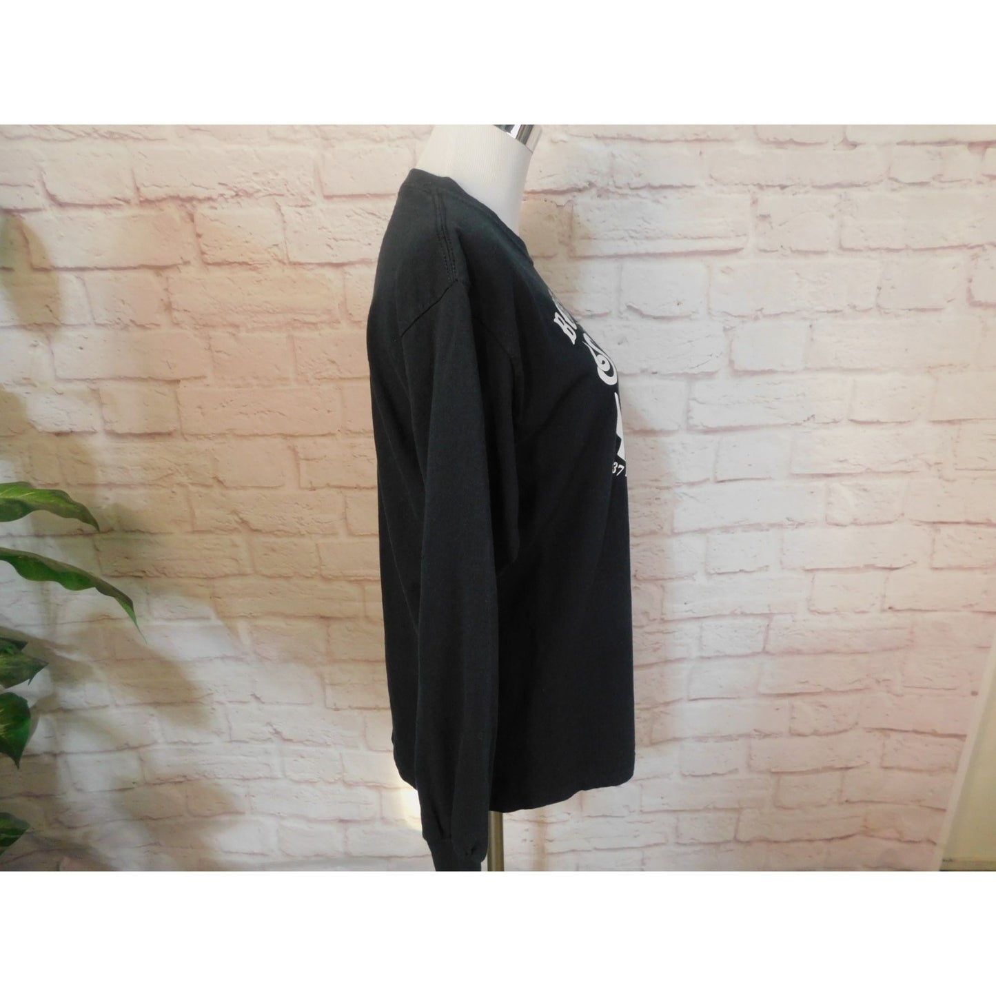 Chemise à manches longues Borgin & Burkes Harry Potter en coton épais noir M
