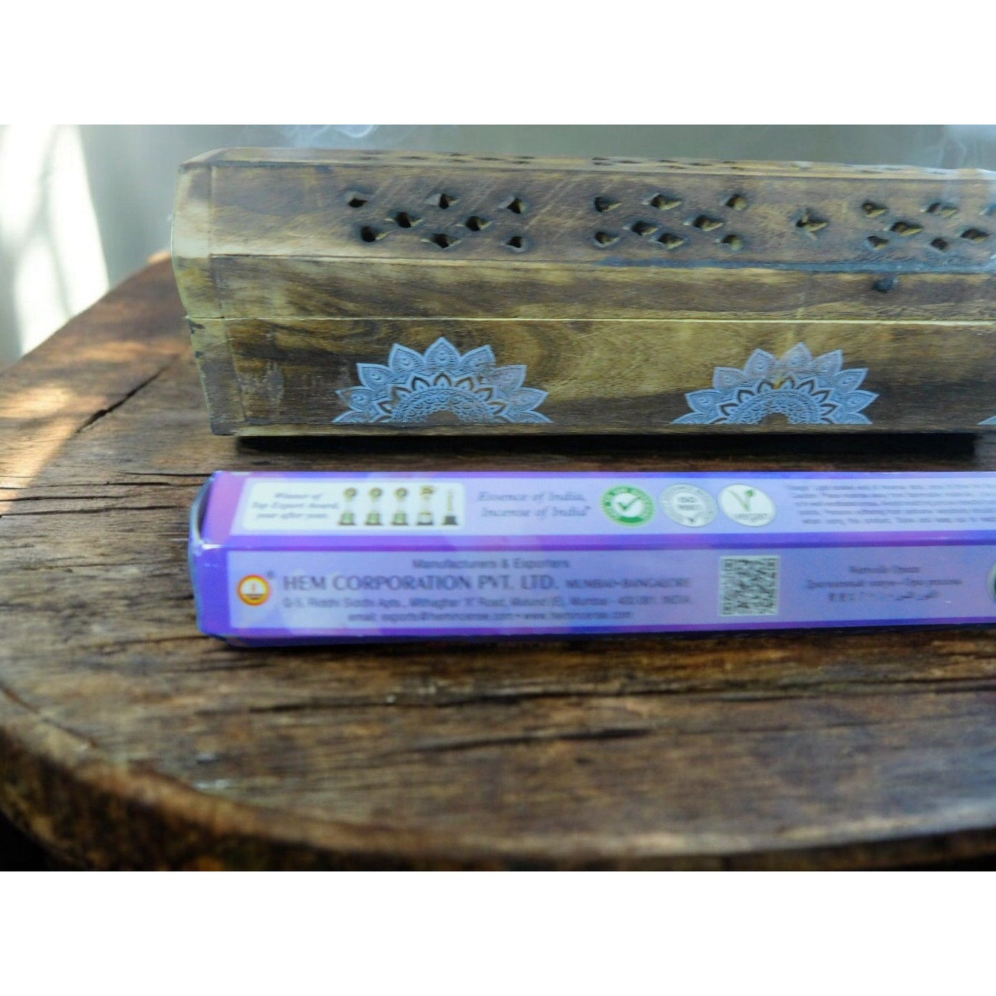 Lot de 20 bâtonnets d'encens HEM Precious Opium Relaxation Méditation et pratiques spirituelles