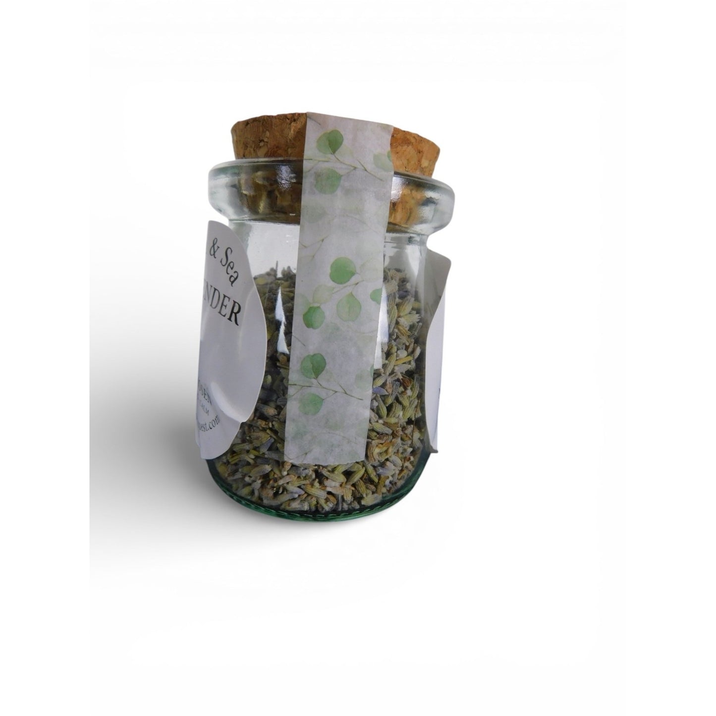 Ash & Sea Lavender Witch-Chosen Herb Jar Peace Calm Ritual Altar