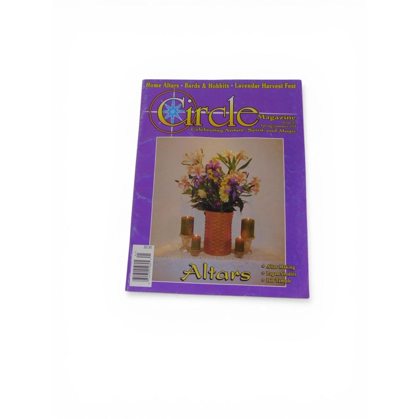 Score Magazine Altars Issue Spring/Summer 2004 Pagan Wicca Purple Softcover