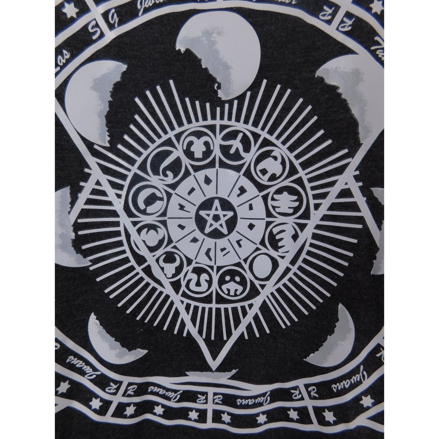 Celestial Mandala Sleeveless Tank Top Unisex Witchcore Dark Moon Phases