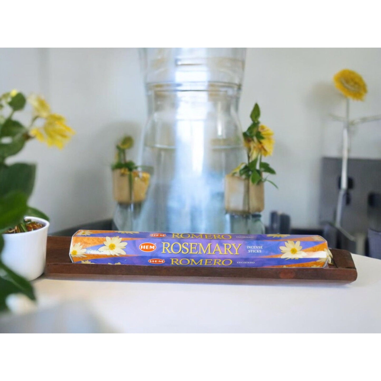 HEM Rosemary Incense Sticks Herbal Witchy Aromatherapy Meditation