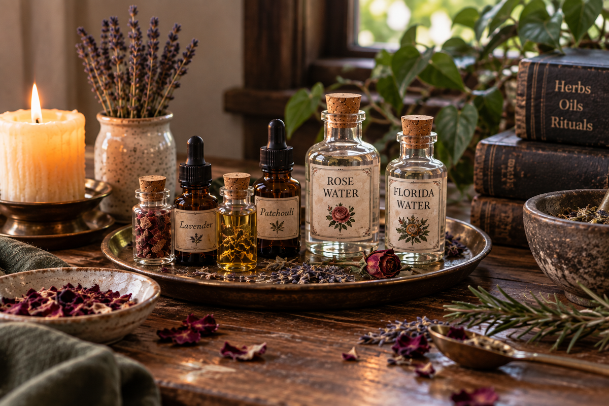 Sacred Oils & Water