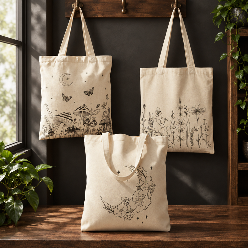 Revised Tote Bags category image concept