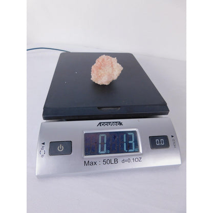 Small Natural Pink Druzy Crystal Cluster Witchy Altar Healing Decor Specimen