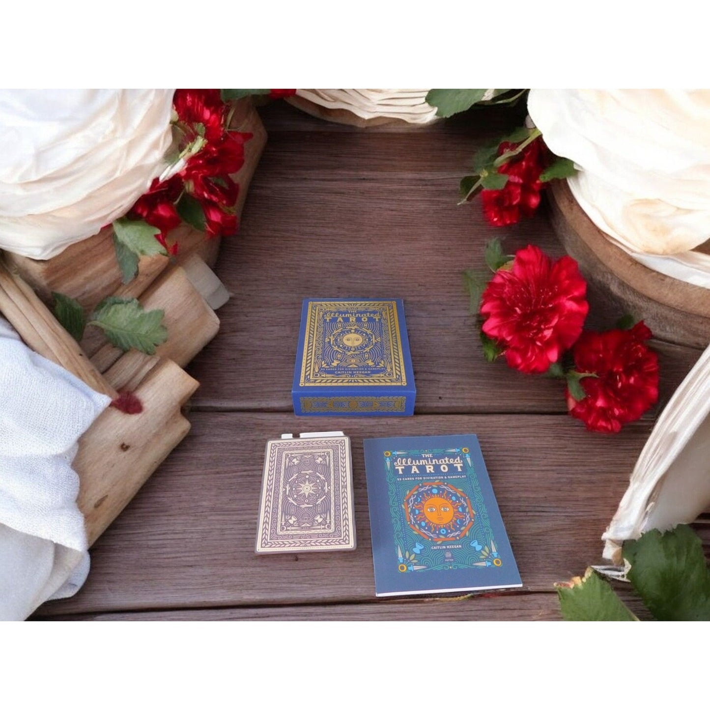 The Illuminated Tarot Deck & Guidebook Caitlin Keegan 53 Cards New