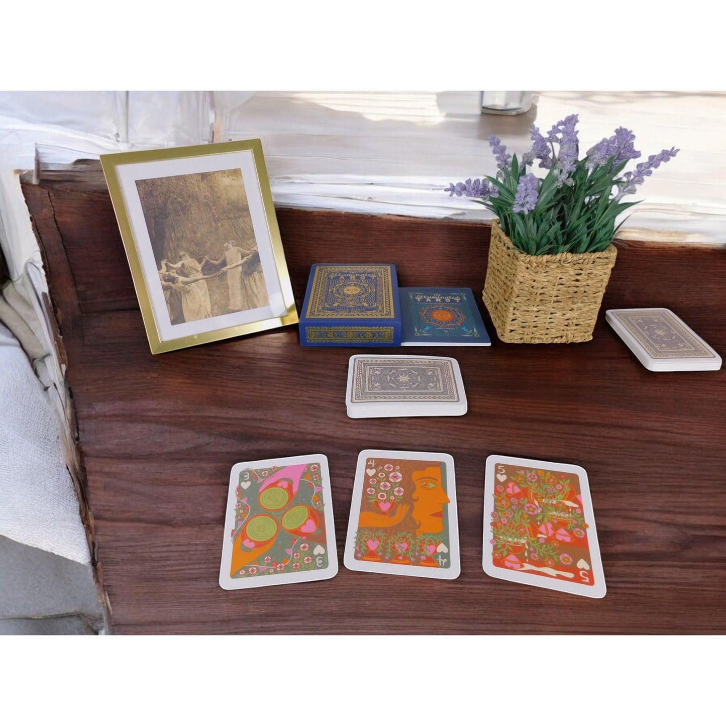 The Illuminated Tarot Deck & Guidebook Caitlin Keegan 53 Cards New