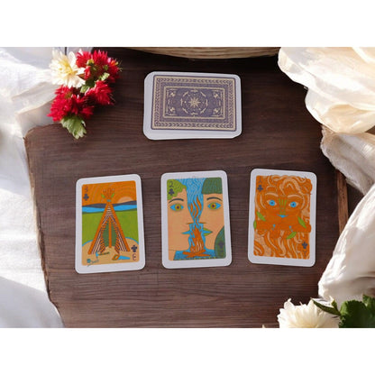 The Illuminated Tarot Deck & Guidebook Caitlin Keegan 53 Cards New