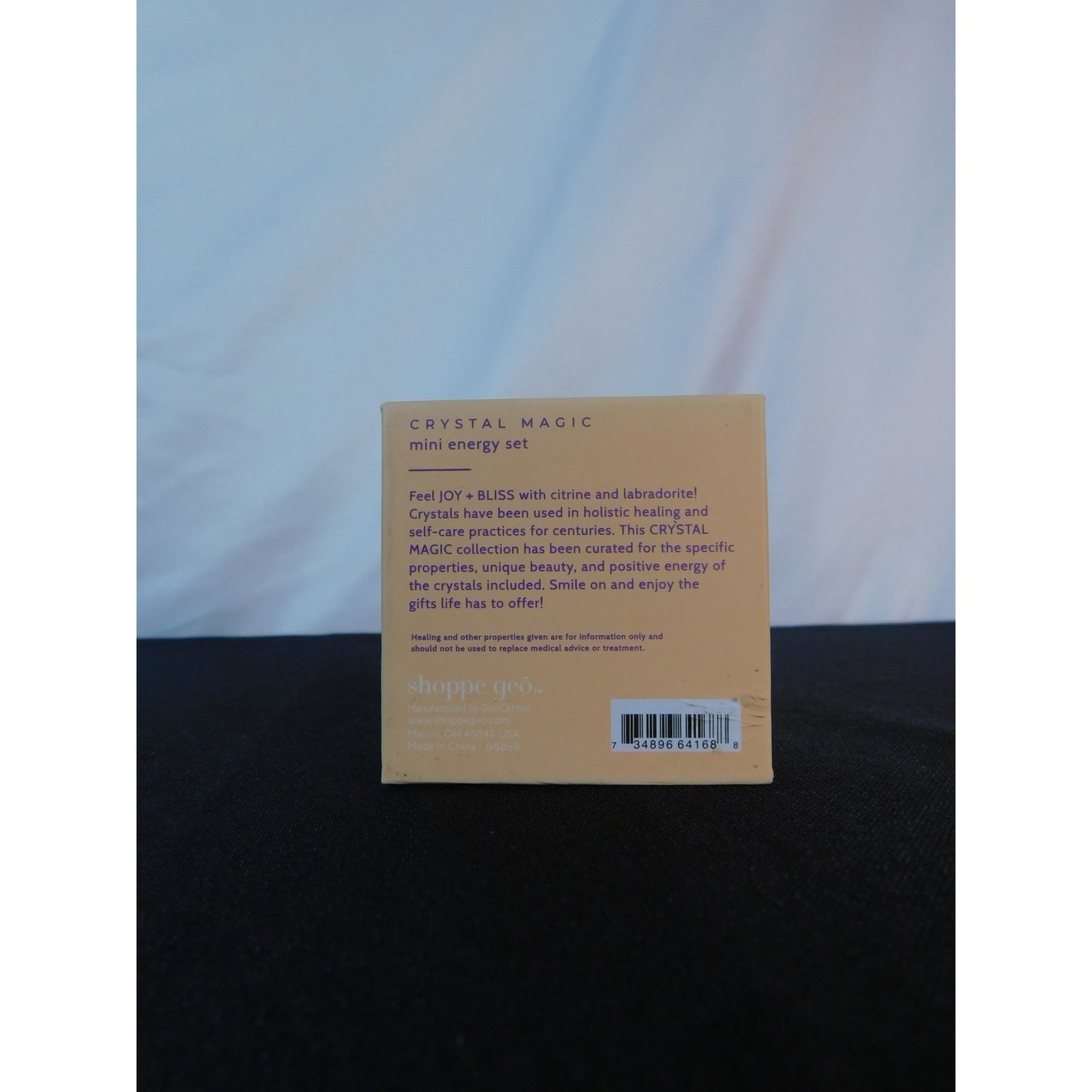 Crystal Magic Mini Energy Set Citrine Labradorite Healing Stones Gift Joy Bliss