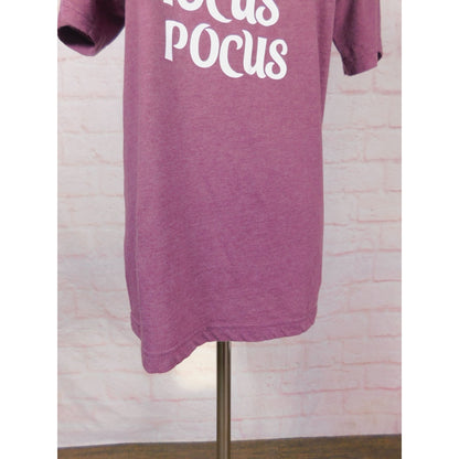 Bella + Canvas Hocus Pocus Tee Sz S Purple Witch Halloween Shirt