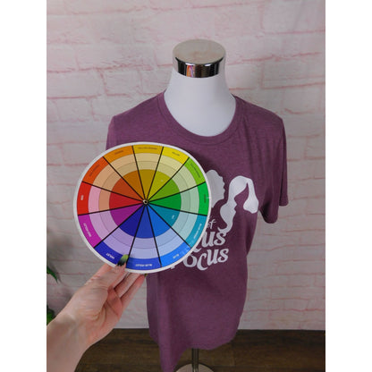 Bella + Canvas Hocus Pocus Tee Sz S Purple Witch Halloween Shirt