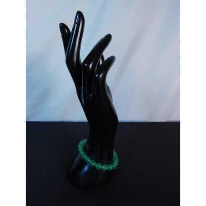 Green Aventurine Bracelet 8mm Stretch - New - Witchcore Earth