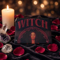 Love Witch Zipper Pouch Small Makeup & Travel Bag